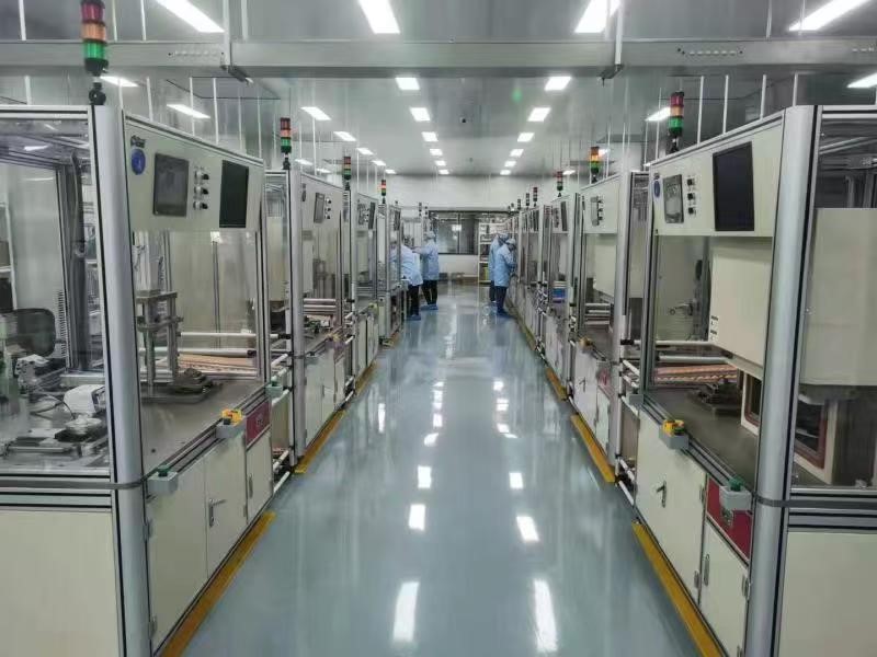 汽车棱镜电机激光去重产线