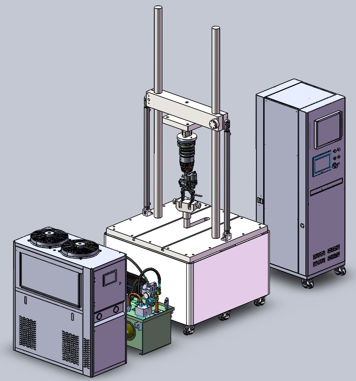 主动悬挂试验台架